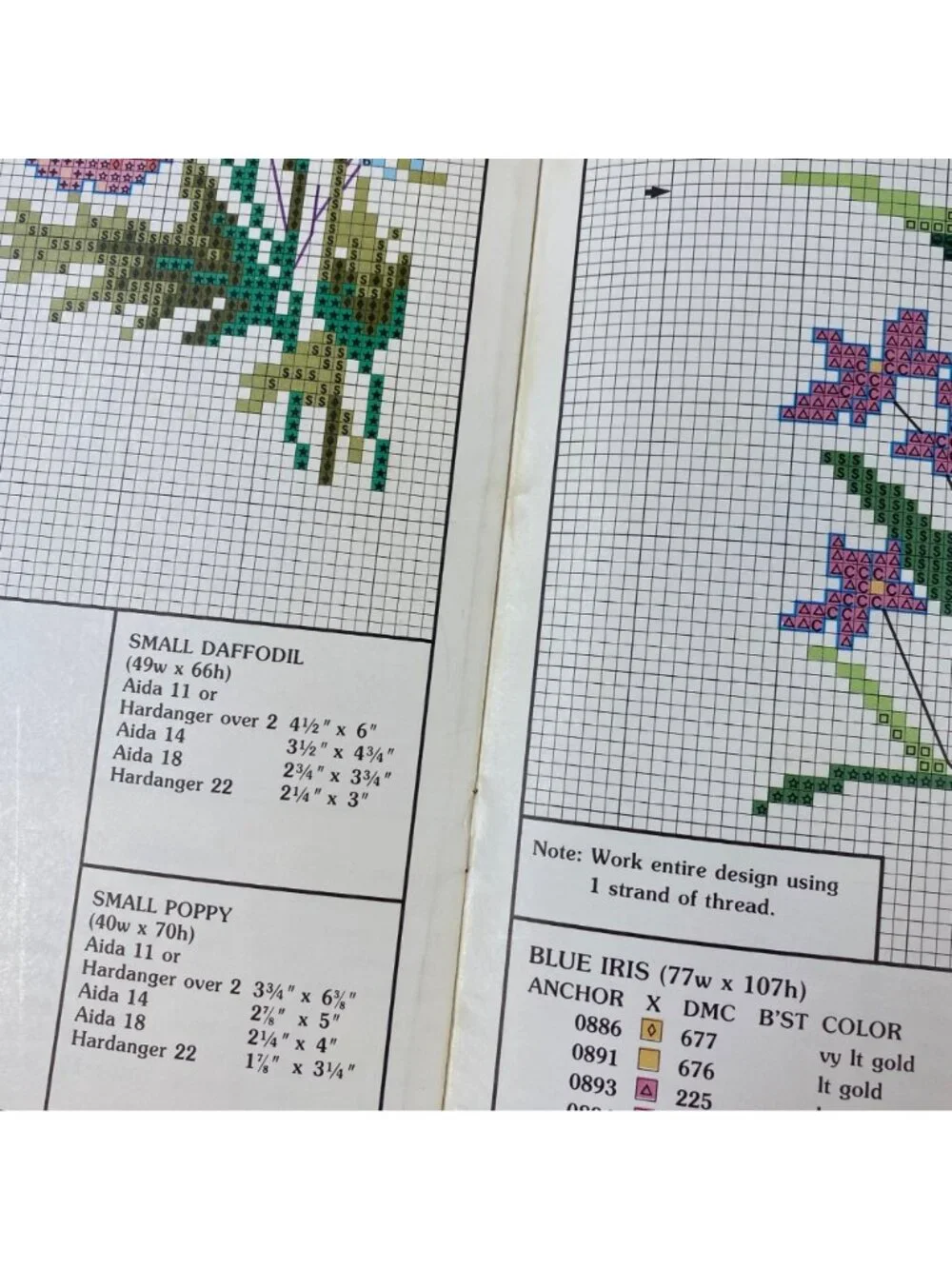 Leisure Arts Earth Awakens Cross Stitch Pattern Instruction Booklet